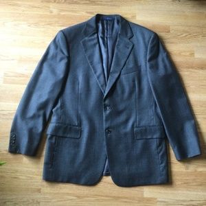 Joseph Abboud Suit Separates Coat Jacket 44R Heather Gray  100% Wool